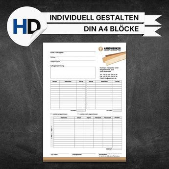 Produktbild Regieberichte Boden & Fliesen - Hans (Blöcke)