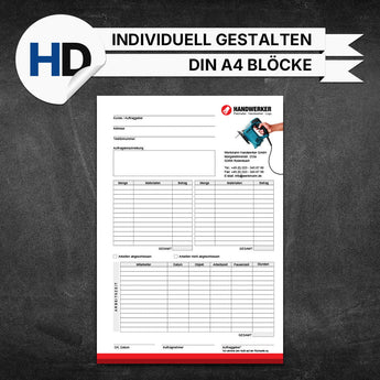 Produktbild Regieberichte Dachdecker - Hans (Blöcke)