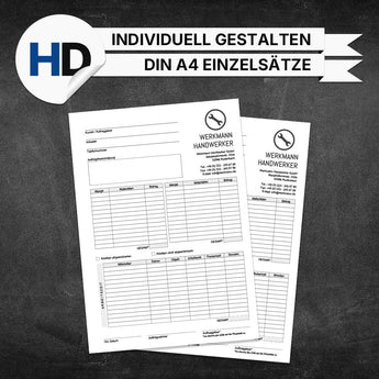 Produktbild Regieberichte Sanitär & Heizung - Markus (Einzelsätze)
