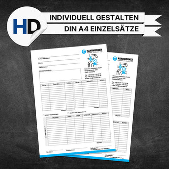 Produktbild Regieberichte Sanitär & Heizung - Peter (Einzelsätze)