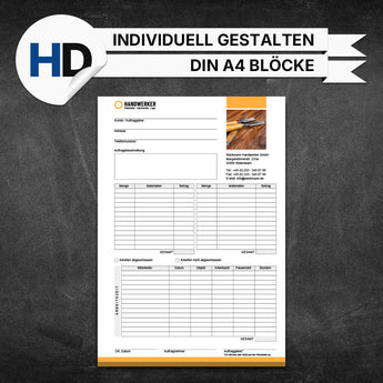 Produktbild Regieberichte Tischler - Johann (Blöcke)